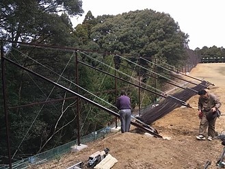 サイドネット工事